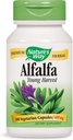 Nature's Way Alfalfa 葉、1,215 mg、100 ベジタリアン カプセル、2 のパック