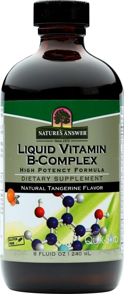 Respuesta de la naturaleza, Complejo de vitamina B, 8 Fl Oz