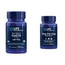 Life Extension Super Ubiquinol CoQ10 with PQQ, CoQ10, PQQ, shilajit, Heart Health & One-Per-Day Multivitamin – Packed with Over 25 Vitamins, Minerals & Plant Extracts