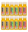 +GNGR 12 Shots Variety Pack of Organic Ginger Shots. Cold Pressed, Preservative free. Ginger Juice, Turmeric Root, Lemon & Orange Juice, Caynne Pepper. 2fl oz (Pack of 12)