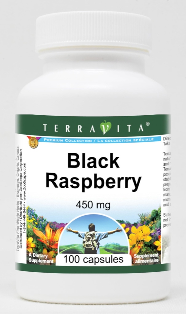 Black Raspberry - 450 mg (100 Capsules, ZIN: 519368)