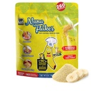 Nutritional Designs Nana Flakes 100% Natural Banana Powder, Digestive Support - Source of Potassium & Fiber - Substitute for Eggs, Butter, or Oil in Baking (2LB Bag)