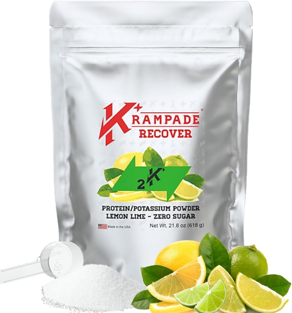 Krampade Whey Білок Electrolytes Порошок 30г Білок і 7г BCAA + 2,000mg Потазія Supplement + Magnesium >2X Детальніше K+ Than Coconut Вода