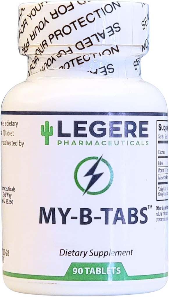 My B Tabs sublingual Fruit Punch 90 tablettia Legere Pharmaceuticals