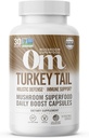 OmMesh room Superfojod Turquia Tail Mshush room Capsules Superfophip, 90 dies, 30 dies de suport, imne, Polysaccings, Beta-Gules, Gut salut i Holstic Mush, suplementaris