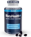 Macualth Plus+ Eyes bổ trợ cho người trưởng thành - 90 ngày cung cấp Lutein, Zeaxanthin, và Meso-Zaxanthin - Không dùng, không dùng thuốc cho mắt