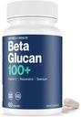 Better Way Health Advanced Immune Readiness - 1,3/1,6 Beta Glucan עם ויטמין C, Selenium & Resveratrol - Immune Support Supplement for NK Cells & Phagocytosis - 60 קפסולות