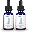 PranaPets Adrenal Balance for Dogs with Cushing 's 124; Alamiah Relieves Symtoms of Cushing' s Disease in Dogs 124; Licorice Free Herbal Formula Dogs for Dogs with Cushing 's Disease - 2 Pack