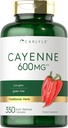 Carlyle Cayenne Pepper Capsules 600mg 350 Pills không-GMO, Gluten free phụ