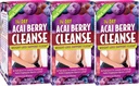 Applied Nutrition 14-Day Acai Berry Cleanse - 56 tabliet, Balenie 3 - Podpora hmotnosti-Loss Flush + mlieko bodka - 84 Celkové služby