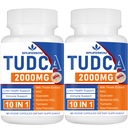 2000mg Tudca Liver Support Supplement, Tudca Bile Salt with Milk Thistle and Nac,120 Capsules for 60 Days,Support for Liver, Detoxification,Immune System