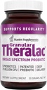 Master Supplements Granular Theralac - 1.05 oz - Multi-Strain Probiotic Powder for Optimal Gut Health - Great for Kids - Vegan, Gluten Free - 40 Servings