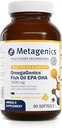 Siêu vi sinh vật Omegagenics EPA-DHA 1000 mg - Phụ cấp cao Potency Omega-3 Oil for Heart, Brain & Inist Health* - Nguồn bền vững - 60 Tiftgels