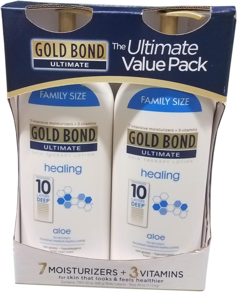 Lotion Gold Bond Heeling (2 / 20 Oz Net Wt 40 Oz), ()