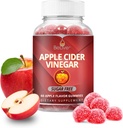 BeLive Apple Cider Vinegar Gummies - ACV Gummies uten sukker I Detox & Cleanse Digestive Helse Jeg Alternativ til Kapsler, Vegansk, Keto Vennlig, Ikke-GMO, Glutenfri