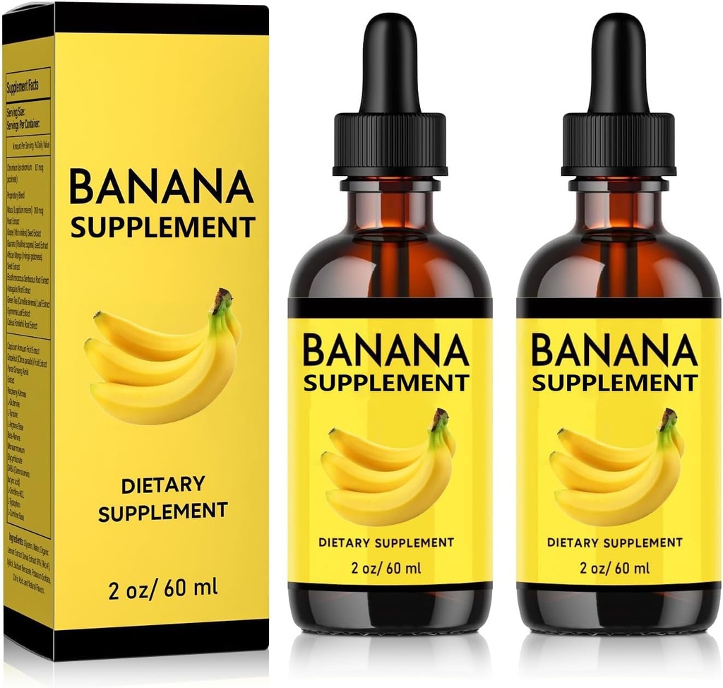 Банан добавка Liquid Extract Banana Liquid за жени здраве 2 пакет