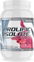 G6 Sports Nutrition Prolific Isolate All Natural Whey Protein Isolate (Gluteeniton, Laktoositon, soijaton, Stevia Makeutettu, 25g proteiinia, 100 kaloria)