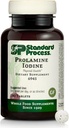 Standard prosess Prolamin Iodine Thyroid Helse Diett Supplement - Vegan, Glutenfri, Ikke-Dærlig, & Ikke-Soy - Viktig Endokrine Support - 180 tabletter
