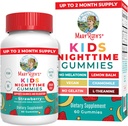 MaryRuth Organics Kids Nighttime Gummies 124; Sugar Free Averty 124; NO Melonasin dengan L Theanine, Lemon Balm, Chamomile, Vitamin B6 124; Relaxation Dukungan untuk Anak 2 + 124; Vegan 124; Non-GMO 124; Gluten Free 124; 60 Count