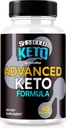 Supreed Keto Pills, Premium Keto Chured Weights Los Capsules, All Real Keto Supplements to Supernes and Byself Fults, ChreedKeto Reviews (60 Caps).