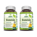 Herbal Secrets Bromelain 500 Mg 120 Tablets Supplement | Pack of 2 | Non-GMO | Gluten Free | Made in USA