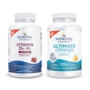 Nordic Naturals Starter Pack - Vitamin D3+K2 Gummies, Ultimate Omega