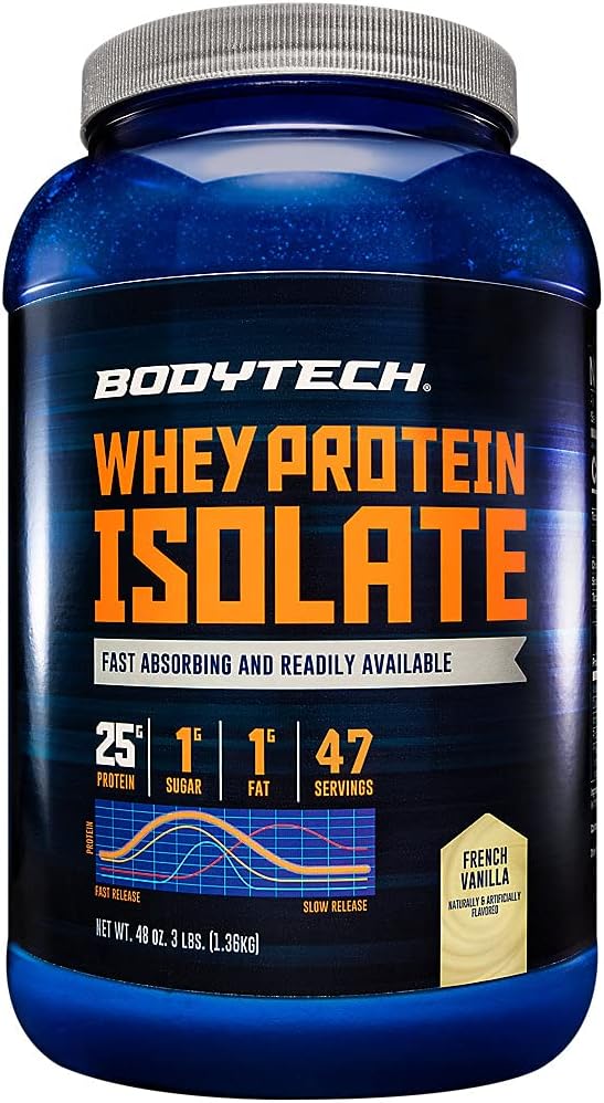 Xác chết Whey Protein riêng rẽ Powder - với 25 gs của Protein trên mỗi dịch vụ & BCAA - Lý tưởng cho việc xây dựng cơ bắp sau khi hoạt động lại và phát triển, ngăn chặn sữa và đậu nành - Vanilla (3 ach)