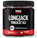 Force Factor Longjack Tongkat Ali Gummies, Tongkat Ali para homens para apoiar a Vitalidade masculina e unidade, 400mg Tongkat Ali com BioPerine, Limonada de Berry mista, 90 Gummies