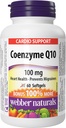 Webber Naturals Coenzym Q10 100 mg, 60 softgelů