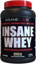 Insane Labz Insane Whey,100% Muscle Building Whey Protein, BCAA Amino Profile, Mass Gainer, Meal Replacement (Vanilla, 30 portioner)