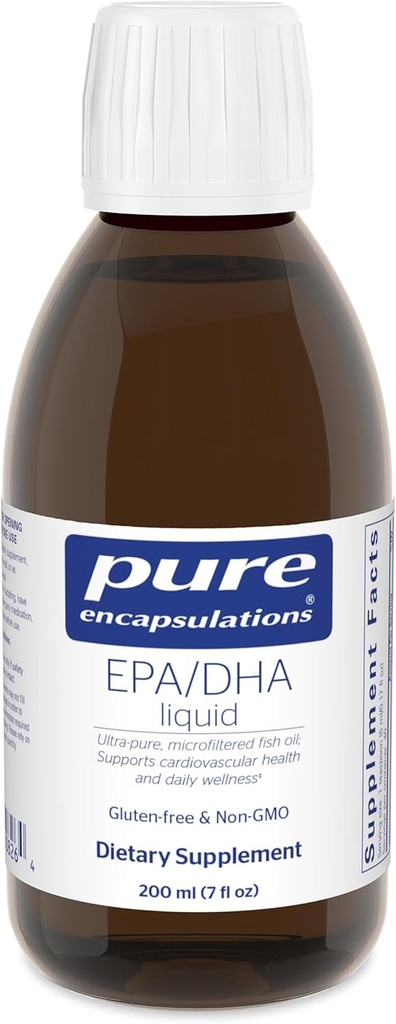 Pure Encapsulations EPA / DHA Qualimate 124; Ultra- Pure, Molecular Discommon Fish Oil Ivoltaic 124; 7 fl. oz.