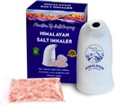 Ceramic Himalayan Salt Inhaler with Himalayan Pink Crystal Salt – Great for Allergy, Asthma Relief, and Other Respiratory Conditions – Handheld and Portable