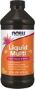 NOW Alimenti Integratori, Liquid Multi, Tropical Arancione Flavor, Assorbimento Veloce, con Aggiunto Fitonutrienti, 16-Oncia