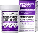 Physician's CHOICE Menopause Probiotic Supplement for Women - Supports Hormone Balance, Hot Flashes, Night Sweats, Weight Management, Bloating & Gut Health - with Black Cohosh, Resveratrol+ - 30ct