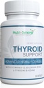 Support thyroïdien - avec L-Tyrosine, Iodine, Vitamines et Minéraux. Soutient la fonction thyroïde saine, l'énergie, l'humeur et le focus. 60 capsules.