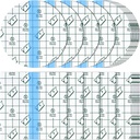 50 bitar vattentäta bindemedel Transparent Stretch Bandages Skyddande Clear Filmer Klä Tatuering Täckning Tejper för dusch simning (4 x 4 tum)