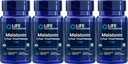 Extensión da vida Melatonin 6 Hora de lanzamento 3 mg, 60 tabletas vexetarianas (Pack of 4)