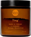 Månjuice - Ting Mango Vitamin B Complex + Ginseng Supplement - Jar (25 portioner) - Koffeinfri energi, metabolism och humör - Organisk Tulsi & Guava - 3rd Party Tested - Vegan & Non GMO - 1.7oz