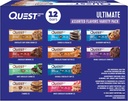 Quest Nutrition Ultimate Variety Pack Protein Baarit, Korkea proteiini, Low Carb, Gluteeniton, Keto Friendly, 12