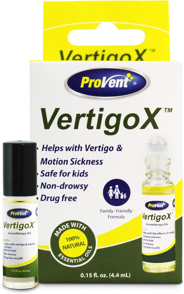 Provent Vertigo X Relief Olje, 0,15 Ounce
