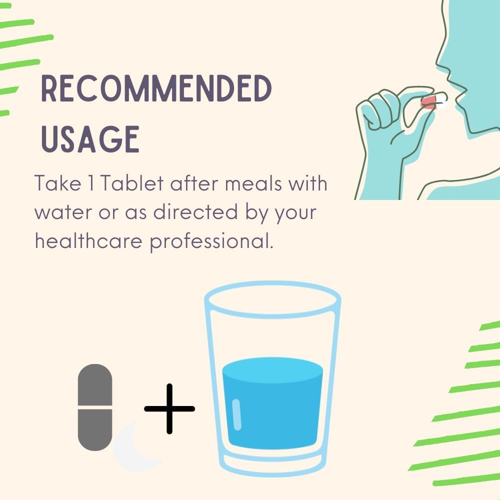 Magnesium Glycinat + Zink, für Knochen, Muskel & Nerve Gesundheit,Unterstützungen Herzgesundheit -60 Veg Tabletten