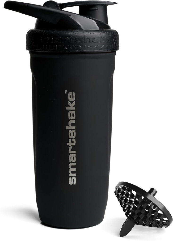 Smartshake Uveljaviti Nerjaveče jeklo Proteinski stresalnik Steklenica - Neizolirana Unisex Gym Steklenica 