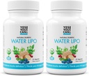 Да, можеш! Natural Water Lipo Хапчета - Diuretic Cleans with Electrolytes & Vitamins - Помага при задържане на вода - Gluten-Free, 21 капсули на бутилка (2 пакет)