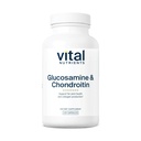 Vital Nutrients Glucosamine & Chondroitin - Healthy Cartilage, Mobility, and Joint Support Supplement - Gluten, Dairy, Soy Free - Non-GMO - 120 Capsules
