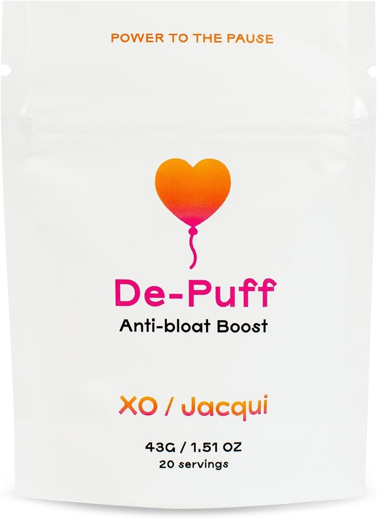De-Puff Menopause 支持 Bloating & Digestion – 添加蛋白粉的助推器 - 有机 Vegan Menopause Relief for Menopause Symptoms – 与苹果苹果苹果醋,凯尔普粉和Cucumber Powder 一起