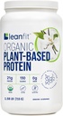 LeftFit cây-Bastin Powder, Natural Vanilla Flavor - Vegan, USDA Futified, Soy- Free, Gluten- Free, Dairy- Free, Sugar-GO - 21g Protein, 19 người phục vụ, 158 jin Tub.