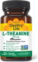 Country Life L- Theanine - 200 mg - 30 Vegetarian Capsules