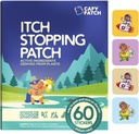 CAPY Bug Bite Itch Relief Patches für Kinder - 60 Count, Travel & Camping Essentials, Hydrocortison Alternative, Itch Relief Aufkleber für Moskito & Bug Bites
