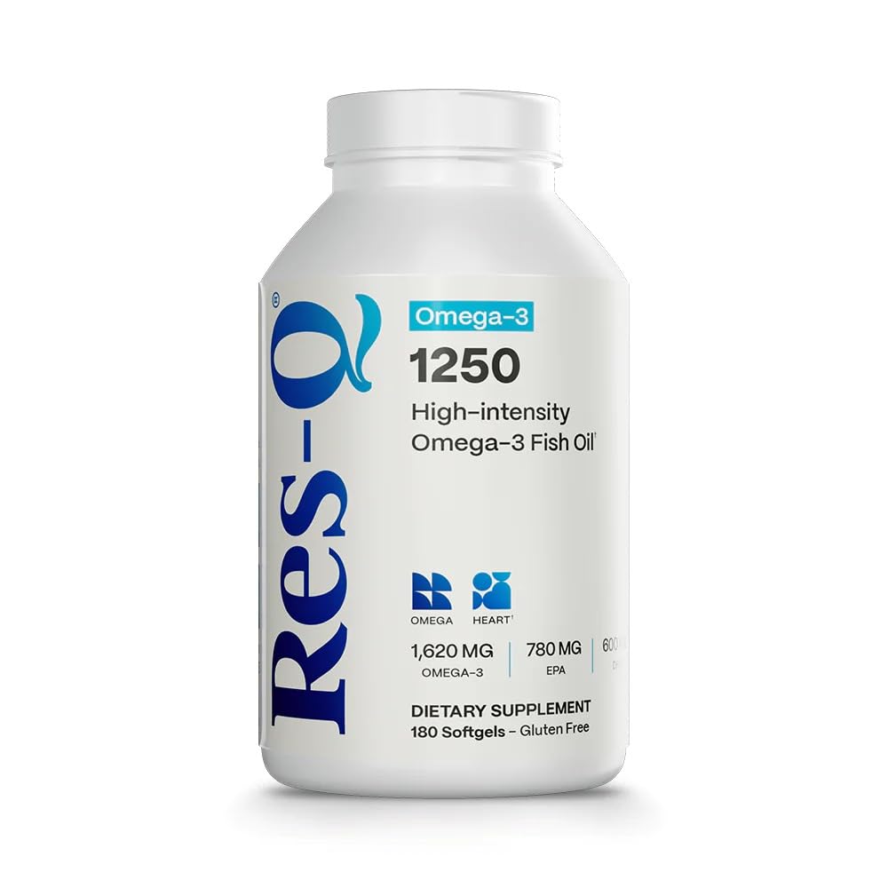 Res-Q 1250 Omega-3 Fish Oil Capsules