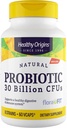 Healthy Origins Probiotic 30 Billion CFU's (Shelf Stable, Non-GMO, Gluten Free, Digestive Health, Gut Health, Immune Support), 60 Veggie Caps
